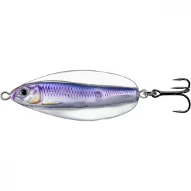   Livetarget Erratic Shiner Spoon Silver/Violet 11gr 5.5cm Wobbling Spoon