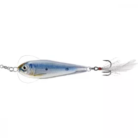   Livetarget Flutter Shad Jigging Spoon Silver/Blue 11gr 5cm Fluttering Spoon