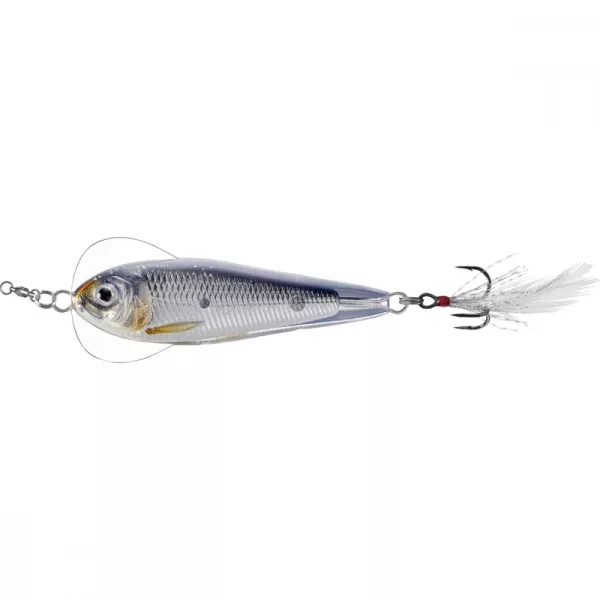 Livetarget Flutter Shad Jigging Spoon Silver/Black 11gr 5cm Fluttering Spoon