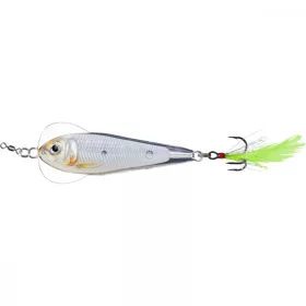   Livetarget Flutter Shad Jigging Spoon Glow/Pearl 11gr 5cm Wobbling Spoon