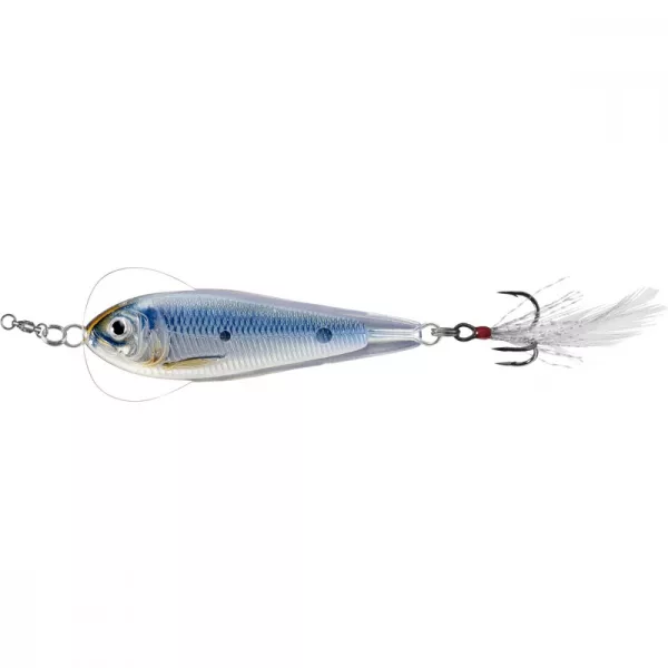 Livetarget Flutter Shad Jigging Spoon Silver/Blue 14gr 5,5cm Fluttering Spoon