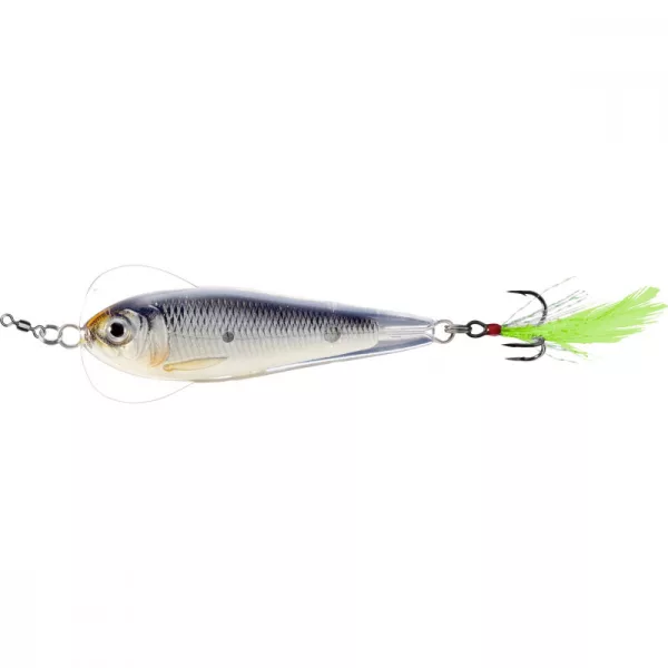 Livetarget Flutter Shad Jigging Spoon Glow/Black 14gr 5.5cm Wobbling Spoon