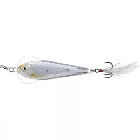   Livetarget Flutter Shad Jigging Spoon Silver/Pearl 14gr 5,5cm Fluttering Spoon