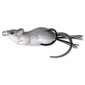 Livetarget Mouse Walking Bait Grey/White 6cm 11gr Mouse Lure