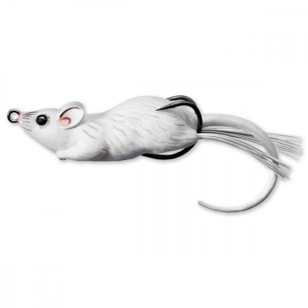 Livetarget Mouse Walking Bait White/White 6cm 11gr Mouse Artificial lure