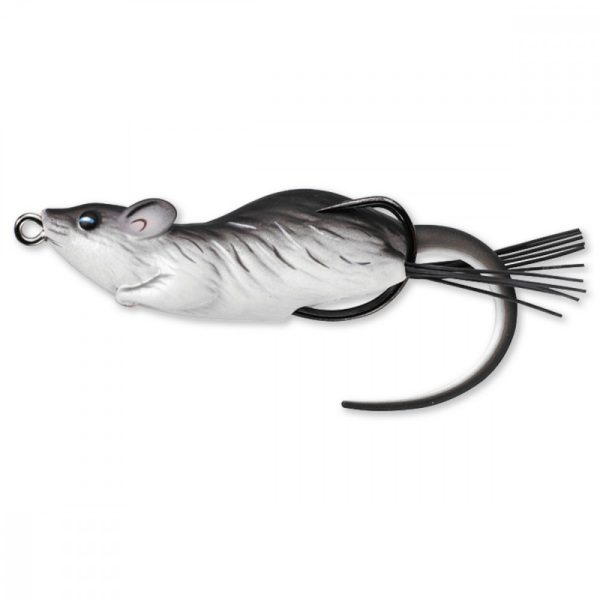 Livetarget Mouse Walking Bait Black/White 7cm 14gr Mouse Artificial lure