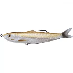   Livetarget Shiner Walking Bait Amber/Silver Flake 11,5cm 14gr Soft Plastic Lure