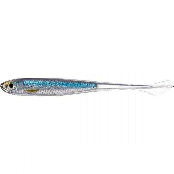 Livetarget Ghost Tail Minnow Dropshot Bait Silver/Blue 9,5cm rubber fish