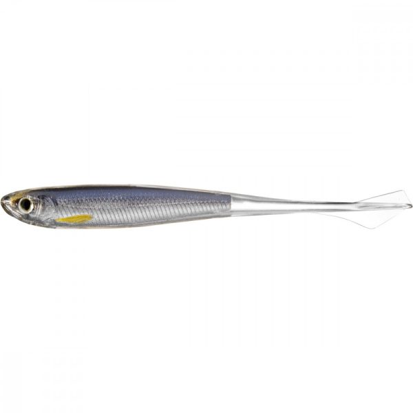 Livetarget Ghost Tail Minnow Dropshot Bait Silver/Smoke 9,5cm rubber fish