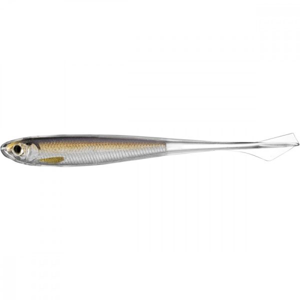 Livetarget Ghost Tail Minnow Dropshot Bait Silver/Brown 9,5cm rubber fish