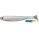 Livetarget Slow-Roll Shiner Paddle Tail Silver/Pearl 10cm Rubberneck 4db