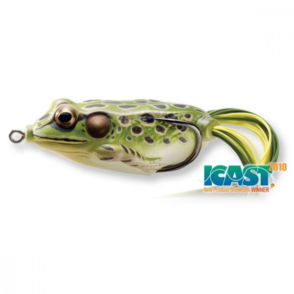 Livetarget Frog Walking Bait Green/Yellow 4,5cm 7gr Frog Artificial bait