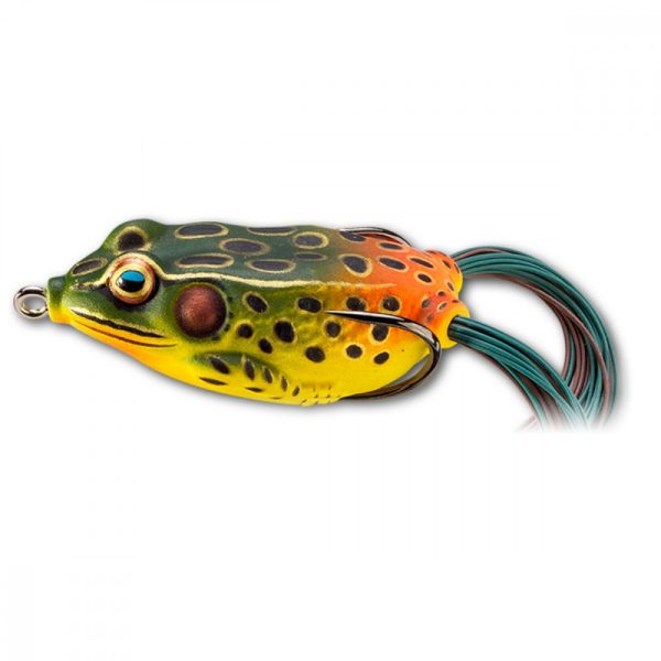Livetarget Frog Walking Bait Emerald/Red 5,5cm 18gr Frog Bait