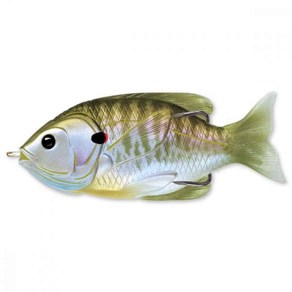 Livetarget Sunfish Walking Bait Natural/Olive Bluegill 7,5cm 12gr Sunfish