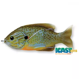   Livetarget Sunfish Walking Bait Natural/Blue Pumpkinseed 7.5cm 12gr Sunfish Lure