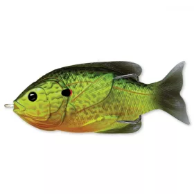   Livetarget Sunfish Walking Bait Florescent Pumpkinseed 7.5cm 12gr Sunfish Lure