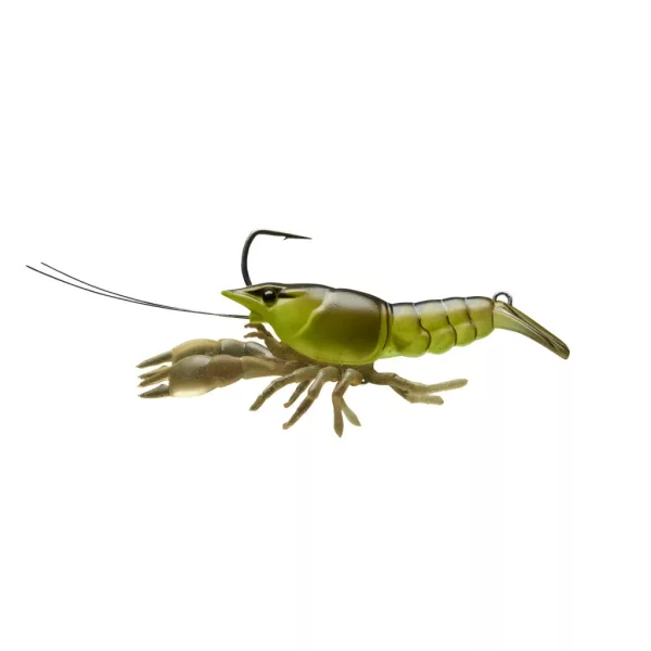 Livetarget Live Craw Finesse Bait Chartreuse Black 7.5cm 14gr Crayfish Imitation