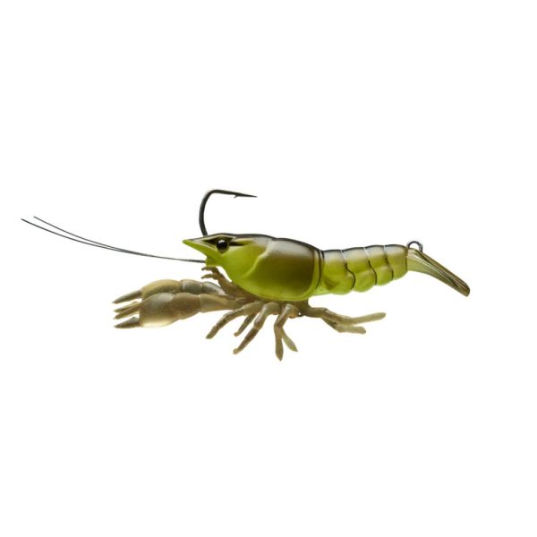 Livetarget Live Craw Finess Bait Chartreuse Black 6,3cm 11gr Plastic artificial bait
