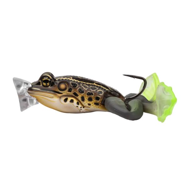 Livetarget The Ultimate Frog Popper Bait Tan Brown 5cm 21gr Frog Reproduction