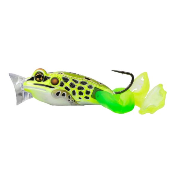 Livetarget The Ultimate Frog Popper Bait Florogreen Yellow 5cm 21gr Frog Reproduction