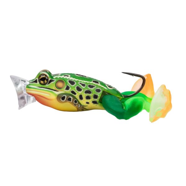 Livetarget The Ultimate Frog Popper Bait Emerald-Red 6,3cm 28gr Frog Imitation