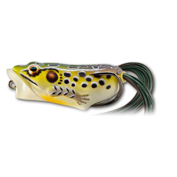 Livetarget Frog Popper Emerald Brown 5,5cm 11gr Floating Frog Reproduction