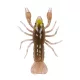 Livetarget Crawfish Un-Rigged Natural-Yellow 7,1cm Sinking Plastic Crayfish 6 pcs