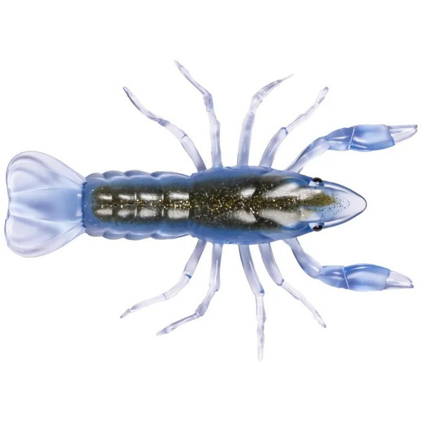 Livetarget Crawfish Un-Rigged Blue-Green 7,1cm Sinking Plasztik Rák