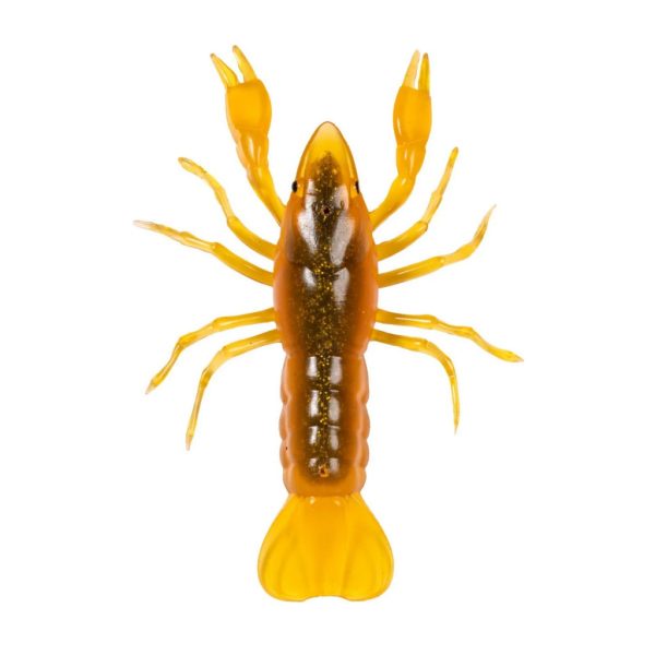 Livetarget Crawfish Un-Rigged Orange-Green 7,1cm Sinking Plastic Crayfish 6 pcs