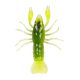 Livetarget Crawfish Un-Rigged Chartreuse-Green 7,1cm Sinking Plastic Crayfish 6pcs