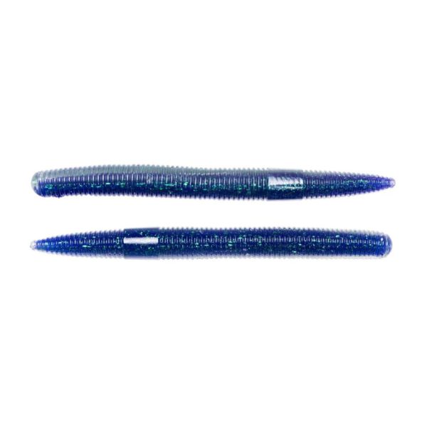 Livetarget Stick Worm Blue-Purple 15cm Worm Profile 8pcs