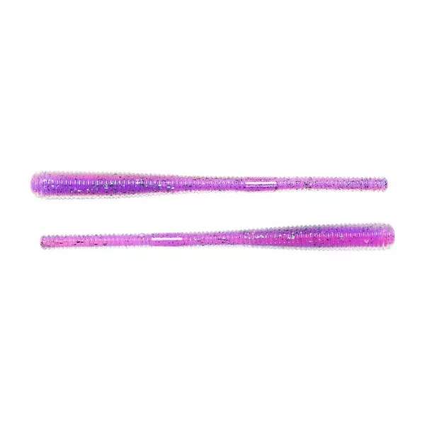 Livetarget 11,4cm Finesse Worm Purple-Pink Worm Imitation 4pcs