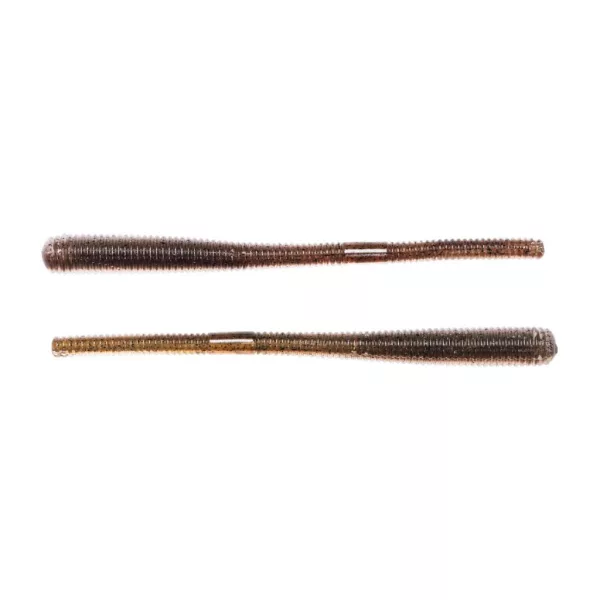 Livetarget Finesse Worm Brown-Black 11.4cm Worm Imitation 10pcs