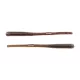 Livetarget Finesse Worm Brown-Black 11.4cm Worm Imitation 10pcs