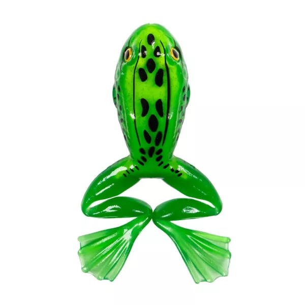 Livetarget Freestyle Frog Green-Yellow 6cm Frog Imitation 3 pcs
