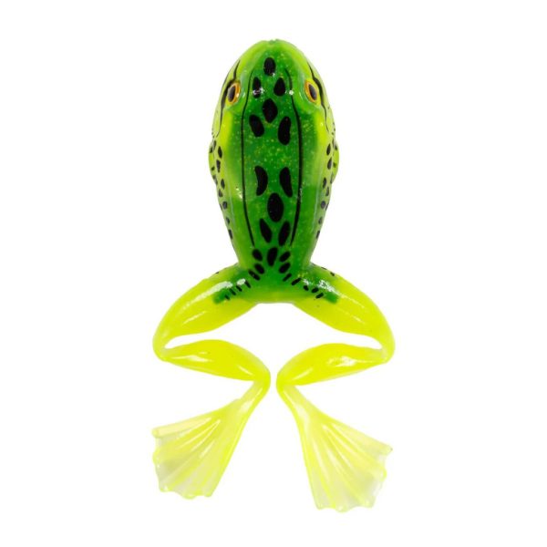 Livetarget Freestyle Frog Chartreuse-Green 7,5cm Frog Imitation 2pcs