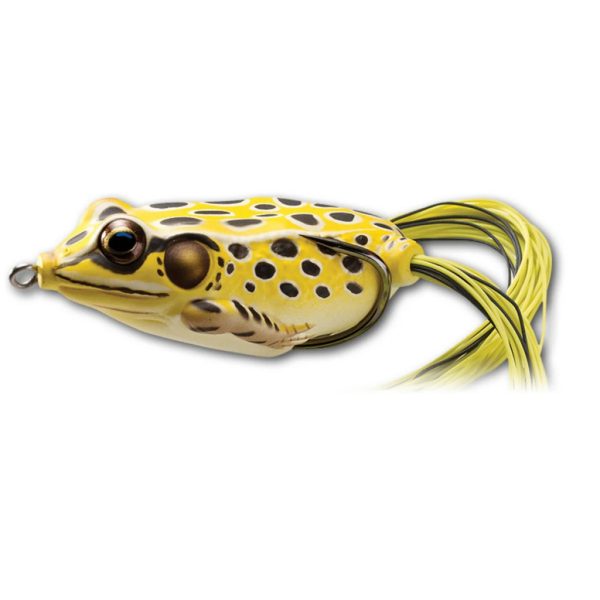 Livetarget Frog Walking Bait Yellow/Black 6,5cm 21gr Frog Bait