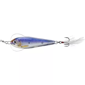   Livetarget Flutter Shad Silver Violet 21gr 6cm Fluttering Lure