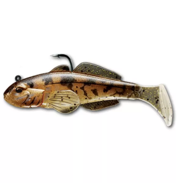 Livetarget Goby Swimbait Natural-Bronze 9cm 21gr Plastic Goby