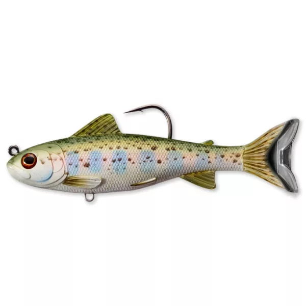 Livetarget Trout Swimbait Silver-Olive 13,1cm 35gr Plastic Lure