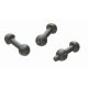 Mivardi Dark Green Heli Chod Beads 10pcs