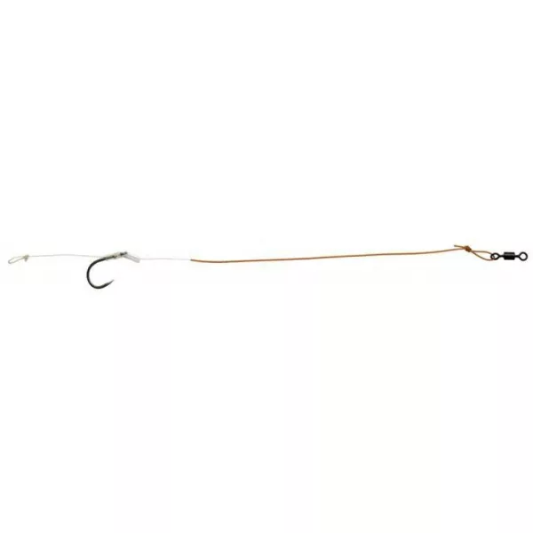 Mivardi Combi 4 Eyed, Barbed Pre-tied Hook 2pcs