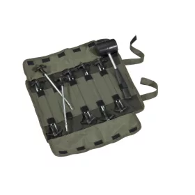 Mivardi Tent Peg Set 10pcs with Rubber Hammer
