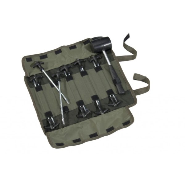 Mivardi Tent Iron Set 10pcs with rubber hammer