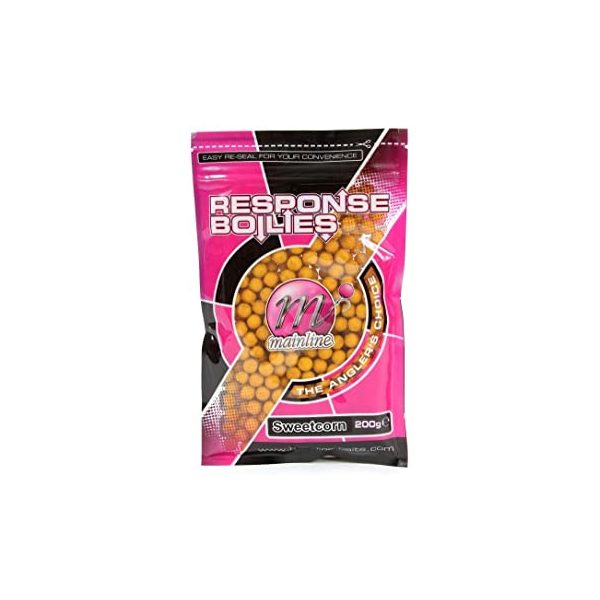 Mainline Shelf Life Boilies Sweetcorn 10 mm 200 g.r - bait boilies