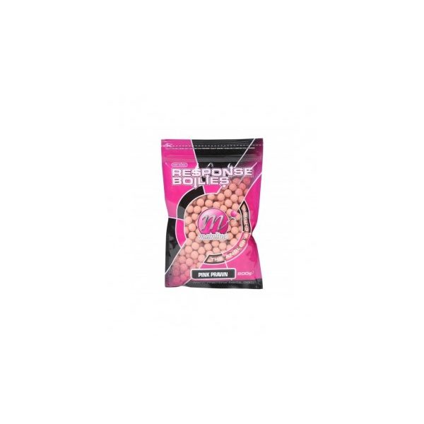 Mainline Shelf Life Boilies Pink Prawn - 10 mm 200 g.r - bait boilies