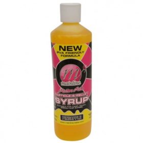   Mainline Particle + Pellet Syrup Pineapple Juice 500 ml - pouring, liquid aroma