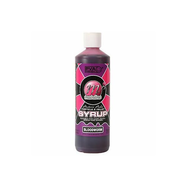 Mainline Particle + Pellet Syrup Bloodworm 500 ml - liquid flavouring