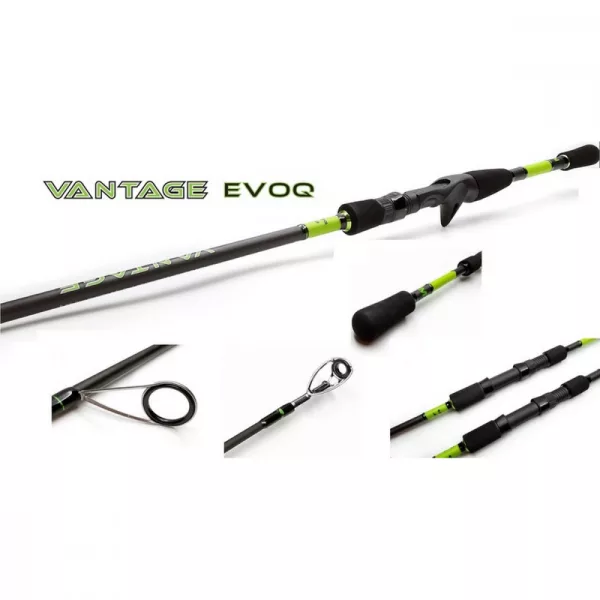 Mustad Vantage Evoq Baitcaster M 2 piece 2,07m 10-35gr Spinning Rod