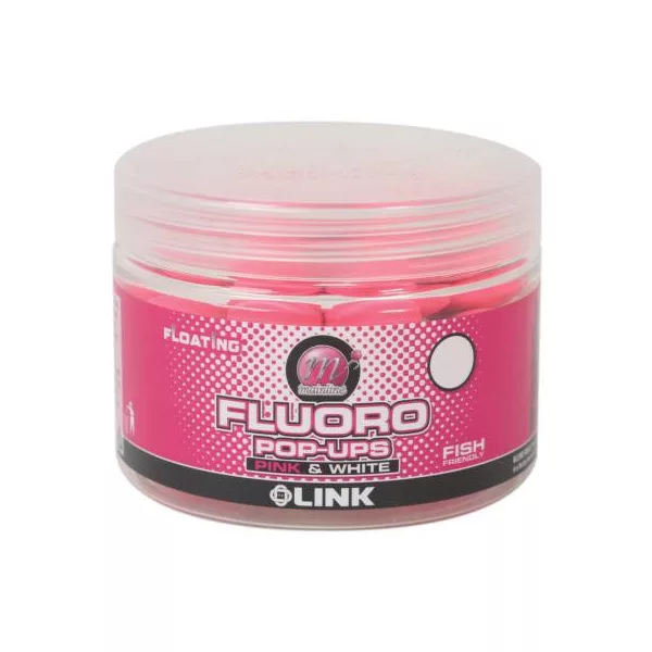 Mainline Pop-ups Pink & White The Link TM - pop-up boilie
